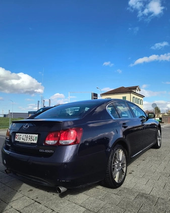 Lexus GS cena 38000 przebieg: 265000, rok produkcji 2007 z Sztum małe 211